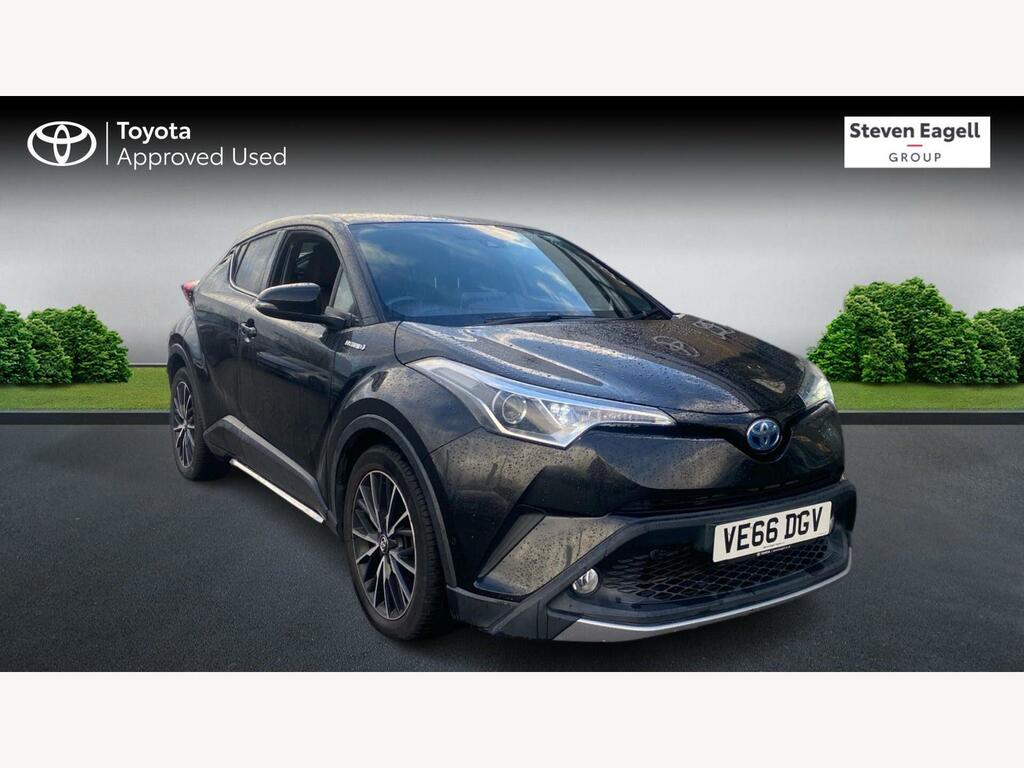 Toyota C-Hr 1.8 Vvt-h Excel Cvt Euro 6 Ss Black