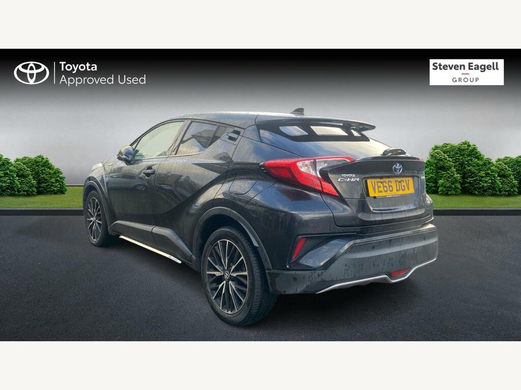 Toyota C-Hr 1.8 Vvt-h Excel Cvt Euro 6 Ss Black #4