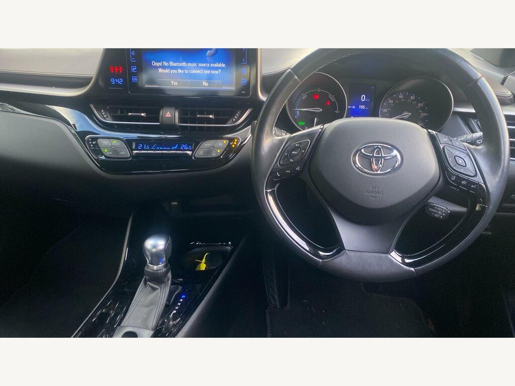 Toyota C-Hr 1.8 Vvt-h Excel Cvt Euro 6 Ss Black #5