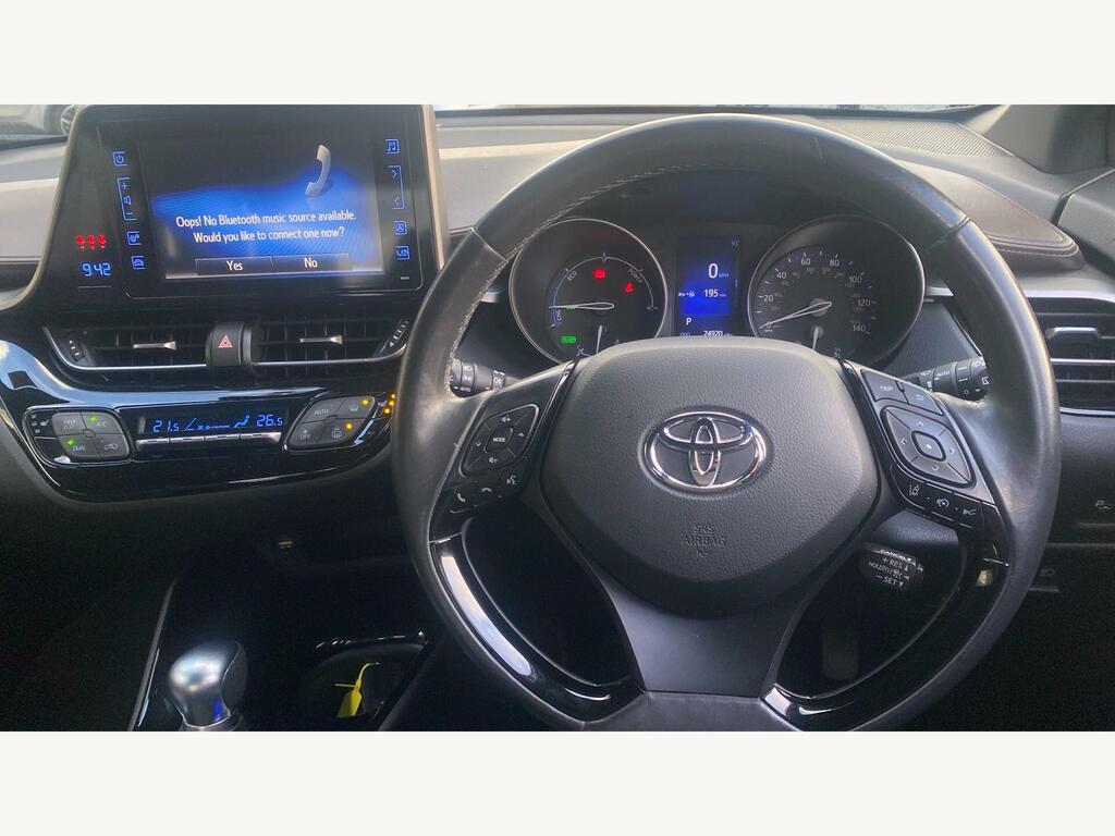 Toyota C-Hr 1.8 Vvt-h Excel Cvt Euro 6 Ss Black #6