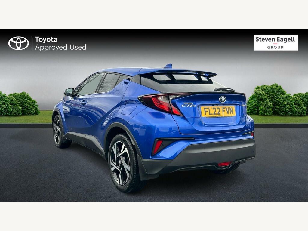 Toyota C-Hr 1.8 Vvt-h Design Cvt Euro 6 Ss FL22FVN Blue #4