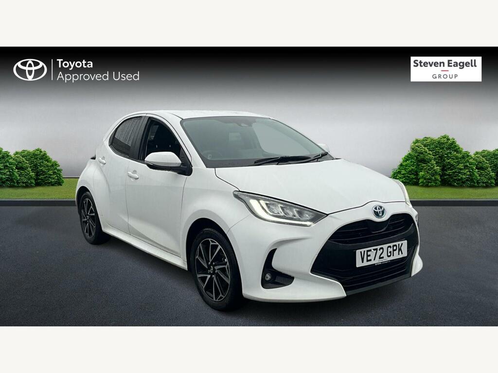 Toyota Yaris 1.5 Vvt-h Design E-cvt Euro 6 Ss VE72GPK White #2