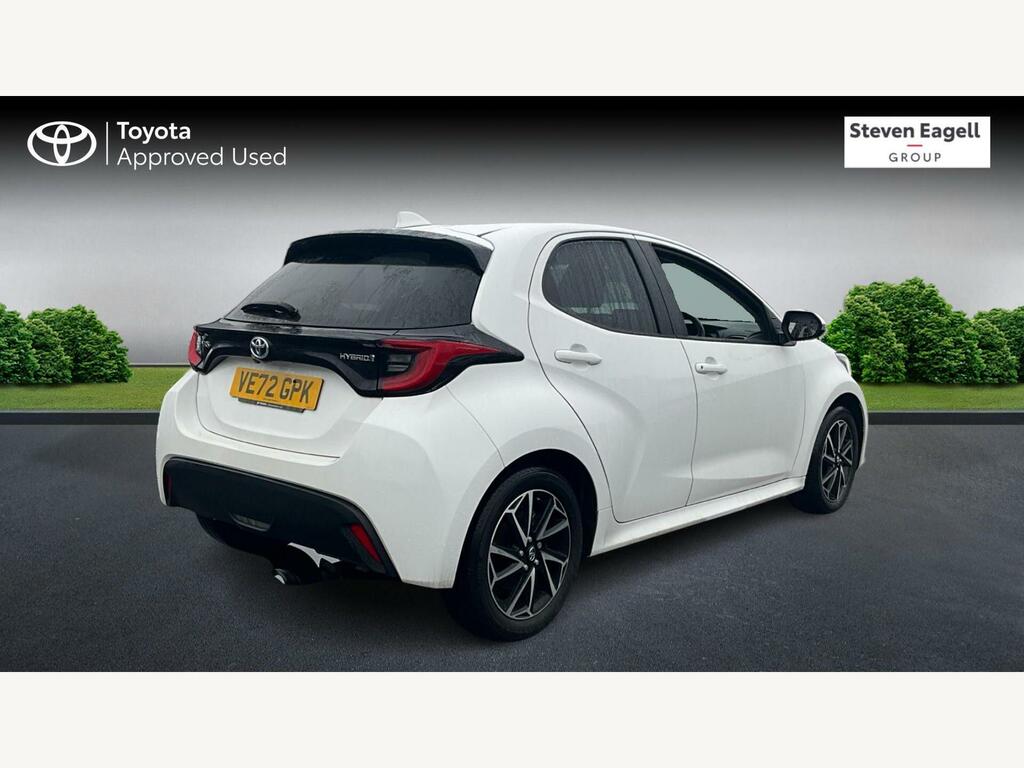 Toyota Yaris 1.5 Vvt-h Design E-cvt Euro 6 Ss VE72GPK White #4