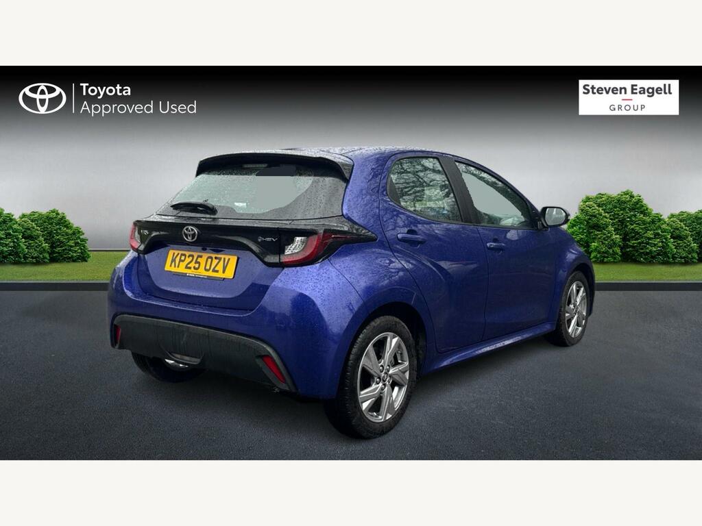 Toyota Yaris 1.5 Vvt-h Icon E-cvt Euro 6 Ss KP25OZV Blue #2