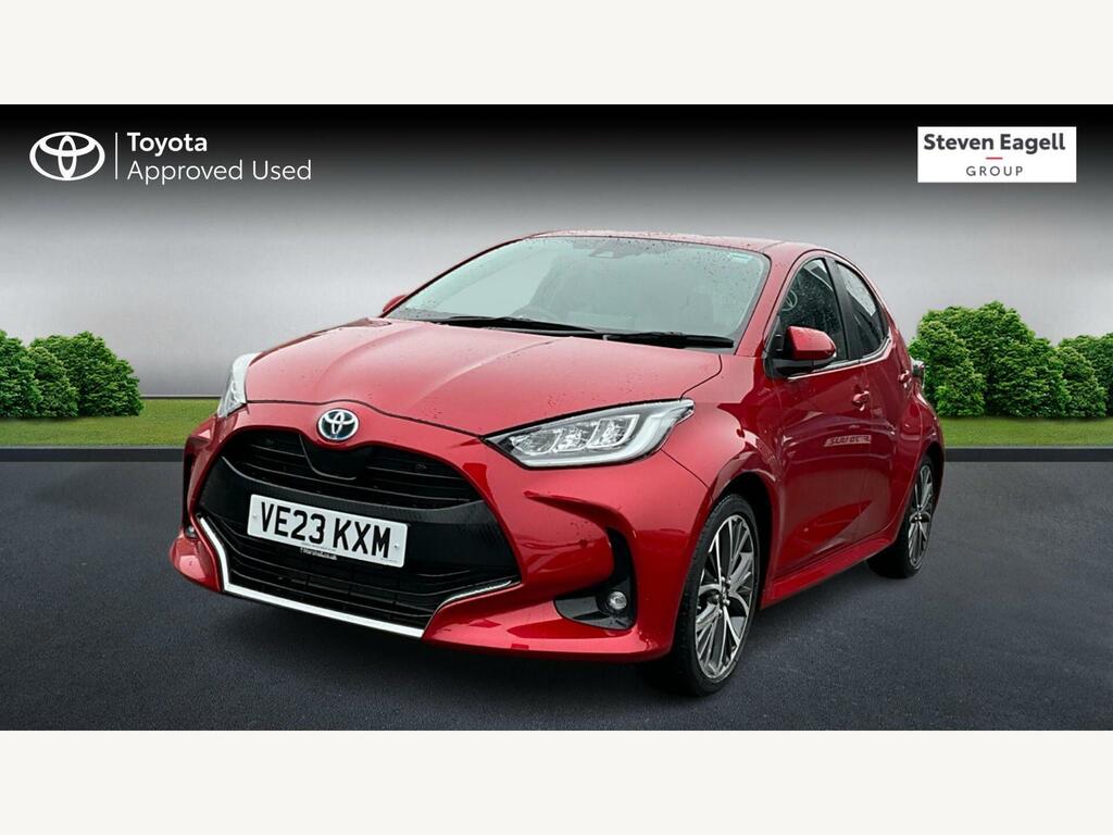 Toyota Yaris 1.5 Vvt-h Excel E-cvt Euro 6 Ss VE23KXM Red #3