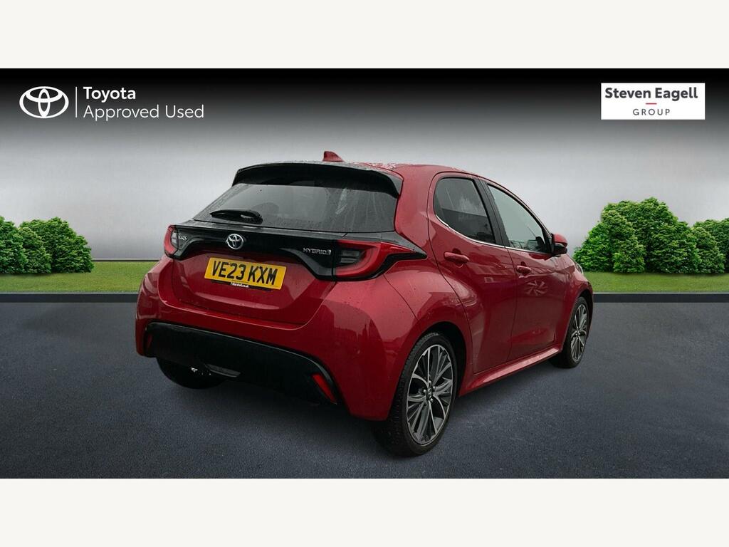 Toyota Yaris 1.5 Vvt-h Excel E-cvt Euro 6 Ss VE23KXM Red #2