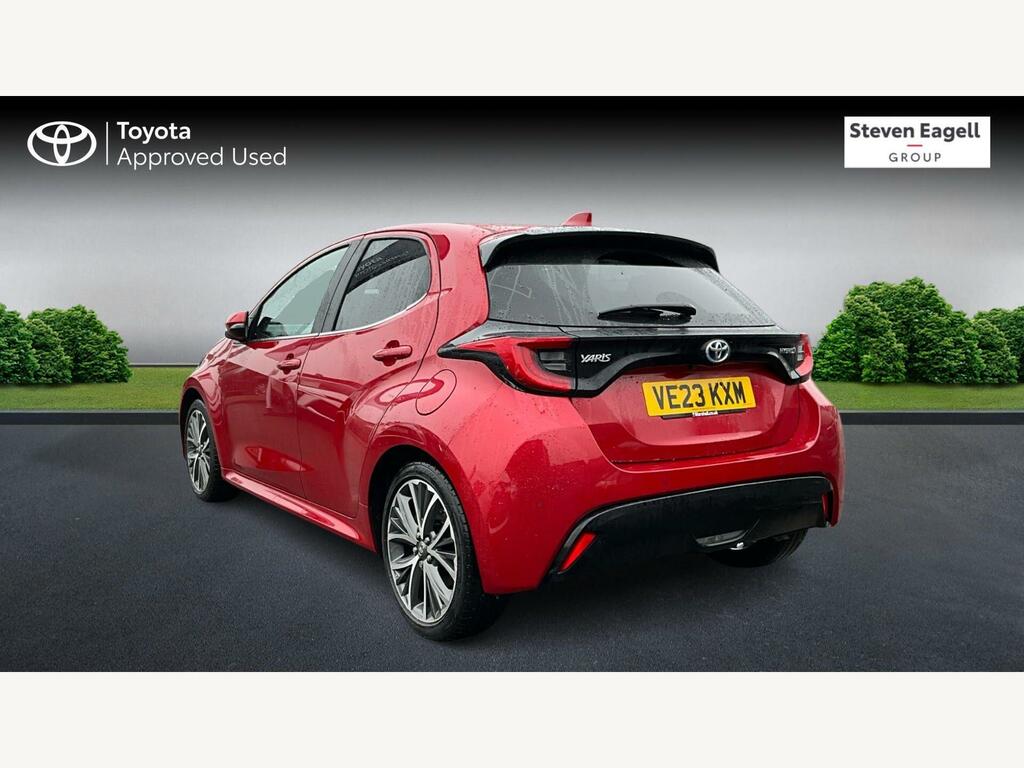 Toyota Yaris 1.5 Vvt-h Excel E-cvt Euro 6 Ss VE23KXM Red #4