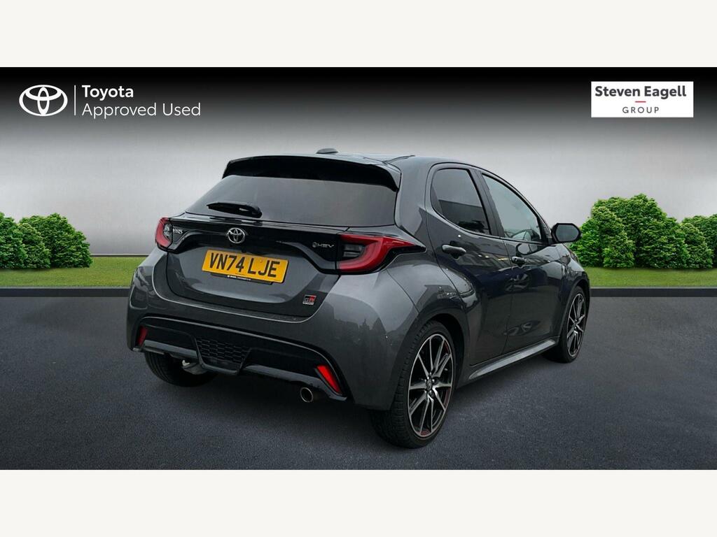 Toyota Yaris 1.5 Vvt-h Gr Sport E-cvt Euro 6 Ss VN74LJE Grey #2