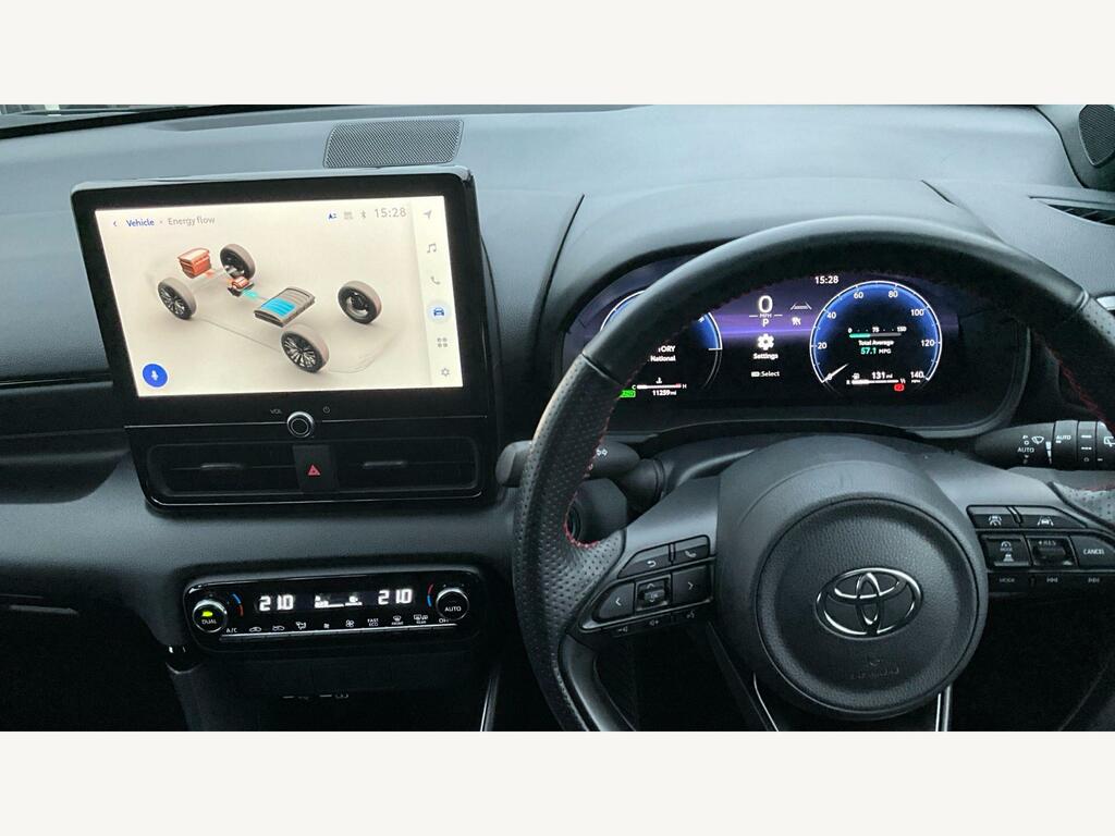 Toyota Yaris 1.5 Vvt-h Gr Sport E-cvt Euro 6 Ss VN74LJE Grey #5