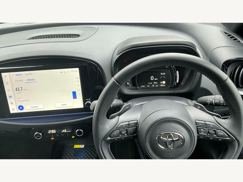 Toyota Aygo X 1.0 Vvt-i Exclusive X-shift Euro 6 Ss VO25XWH Blue #5