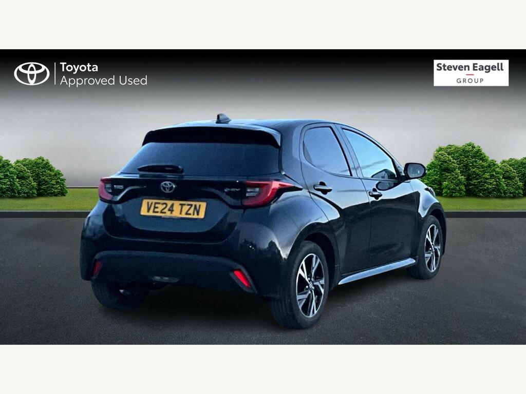 Toyota Yaris 1.5 Vvt-h Design E-cvt Euro 6 Ss VE24TZN Black #2