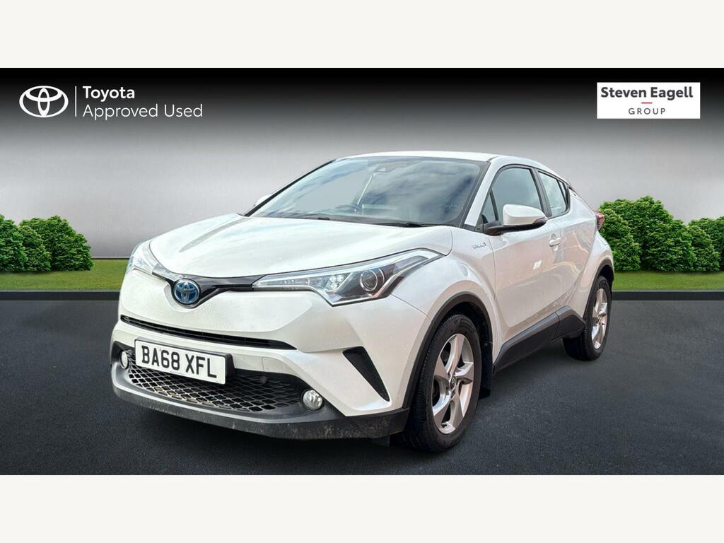 Toyota C-Hr 1.8 Vvt-h Icon Cvt Euro 6 Ss BA68XFL White #3
