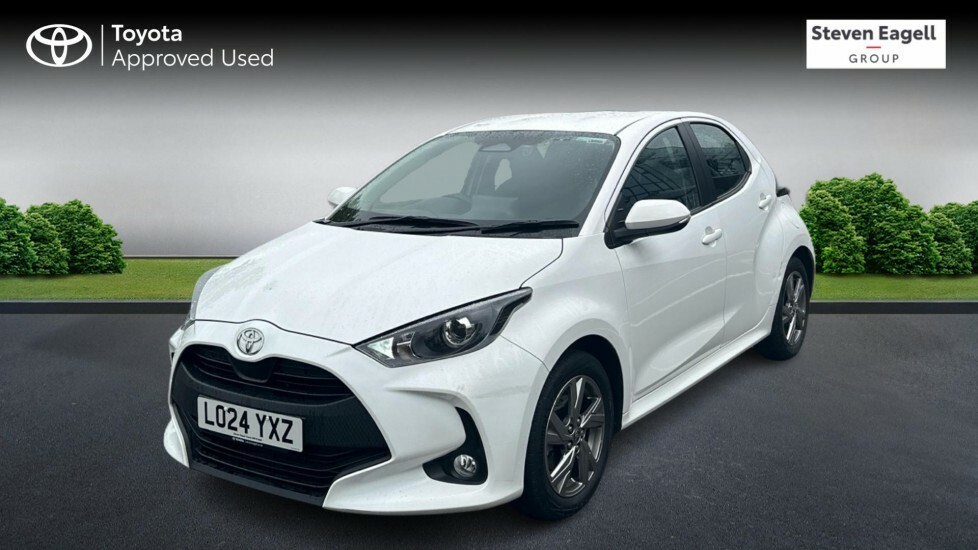 Toyota Yaris 1.5 Vvt-h Icon Hatchback Hybrid E-cvt E LO24YXZ White #3