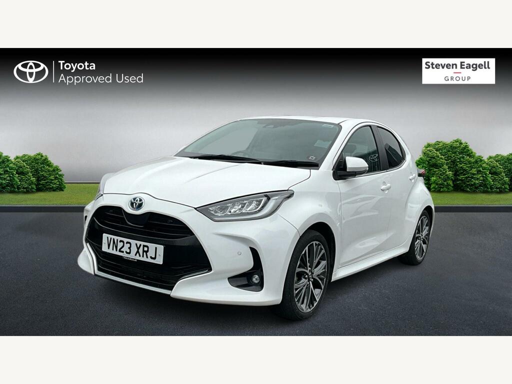 Toyota Yaris 1.5 Vvt-h Excel E-cvt Euro 6 Ss VN23XRJ White #3