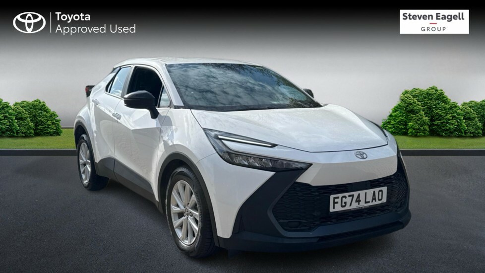 Toyota C-Hr 1.8 Vvt-h Icon Cvt Euro 6 Ss White