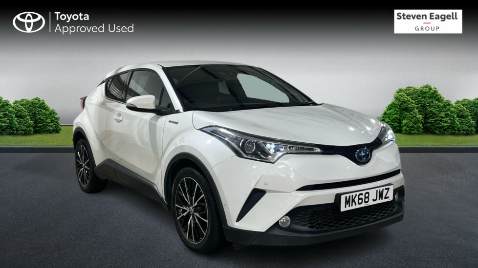 Toyota C-Hr 1.8 Vvt-h Excel Cvt Euro 6 Ss White