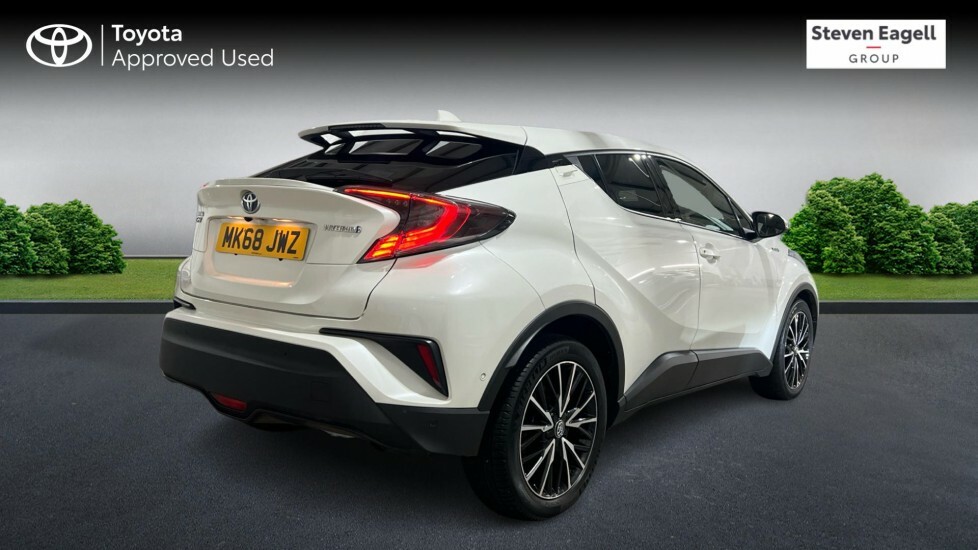 Toyota C-Hr 1.8 Vvt-h Excel Cvt Euro 6 Ss MK68JWZ White #2