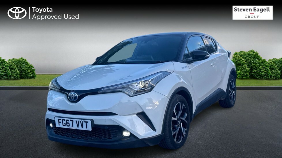 Toyota C-Hr 1.8 Vvt-h Dynamic Cvt Euro 6 Ss FG67VVT White #3