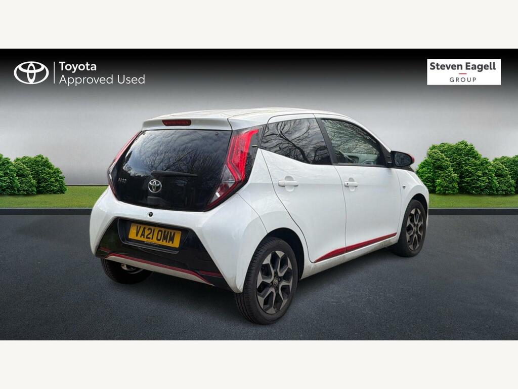 Toyota Aygo 1.0 Vvt-i X-trend X-shift Euro 6 Safety Sense VA21OMM White #4