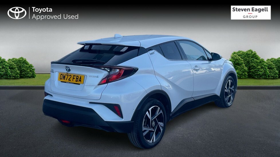 Toyota C-Hr 1.8 Vvt-h Design Cvt Euro 6 Ss OW72FBA White #2
