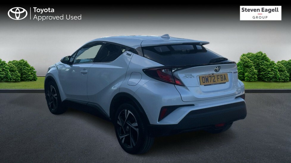 Toyota C-Hr 1.8 Vvt-h Design Cvt Euro 6 Ss OW72FBA White #4