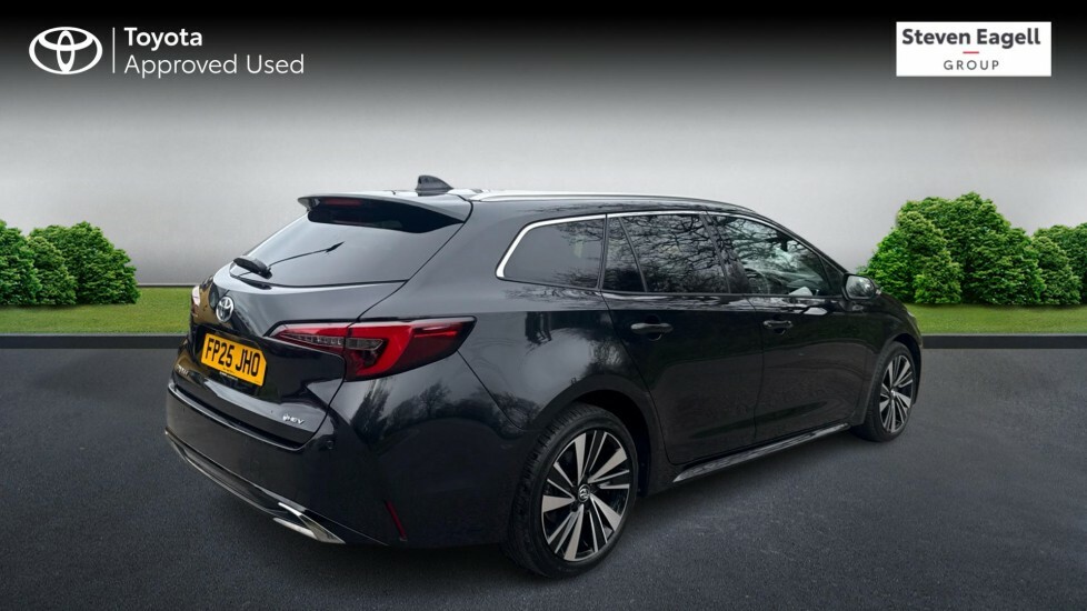 Toyota Corolla 1.8 Vvt-h Design Touring Sports Cvt Euro 6 Ss 5 FP25JHO Black #2