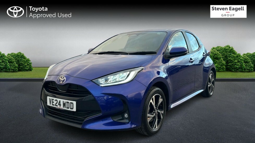 Toyota Yaris 1.5 Vvt-h Design E-cvt Euro 6 Ss VE24WDD Blue #3