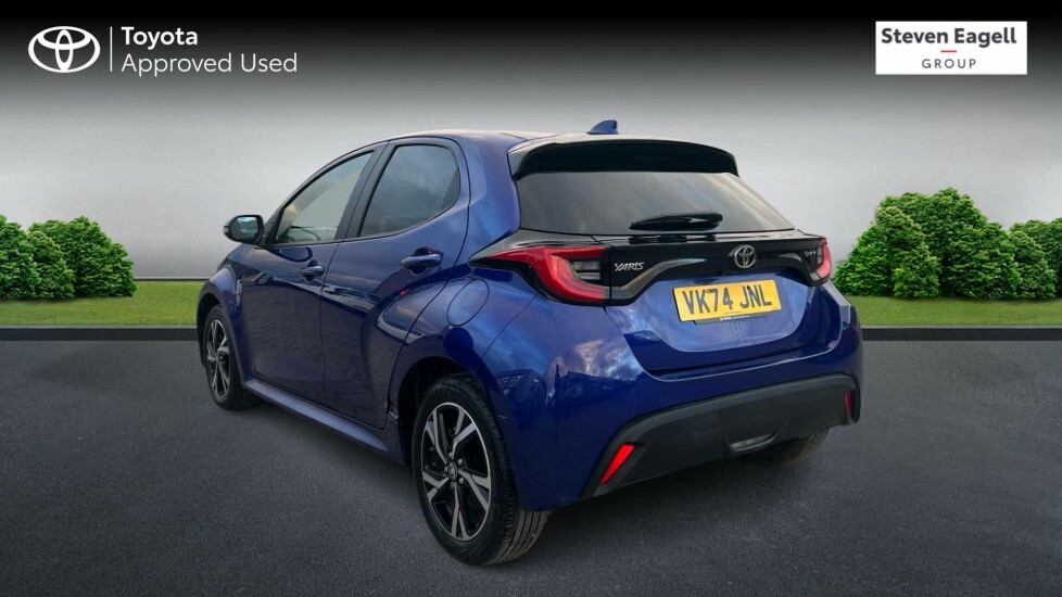 Toyota Yaris 1.5 Vvt-h Design E-cvt Euro 6 Ss VK74JNL Blue #4