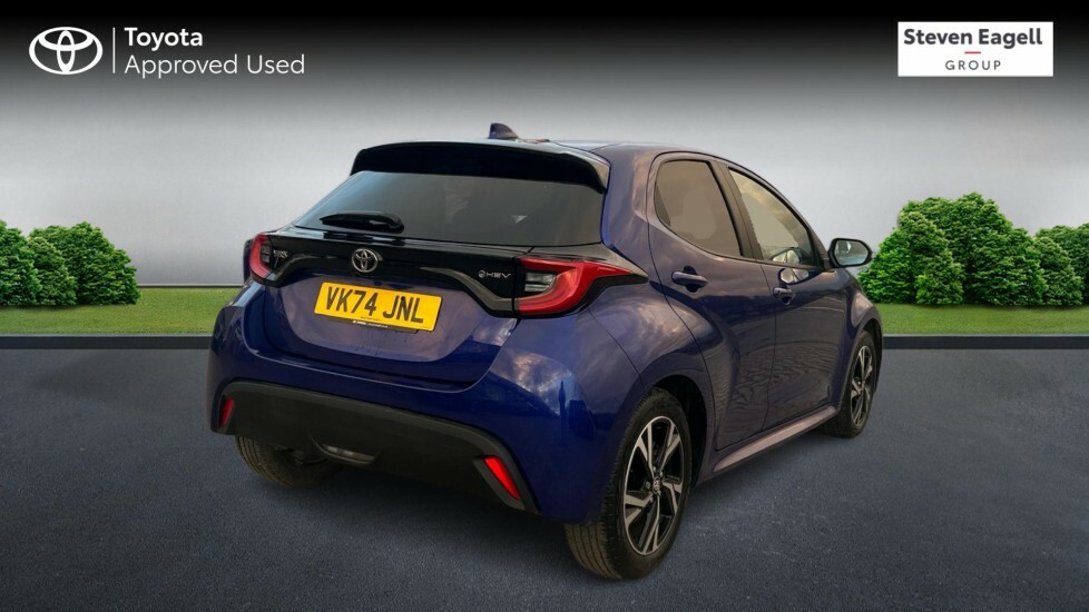 Toyota Yaris 1.5 Vvt-h Design E-cvt Euro 6 Ss VK74JNL Blue #2