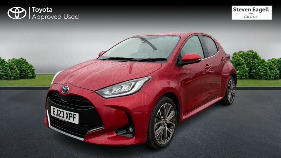 Toyota Yaris 1.5 Vvt-h Excel E-cvt Euro 6 Ss EJ23XPF Red #3