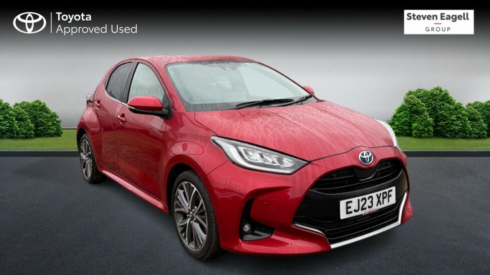 Toyota Yaris 1.5 Vvt-h Excel E-cvt Euro 6 Ss Red