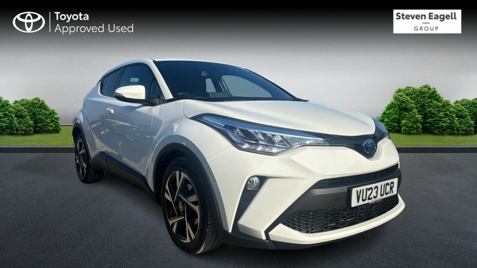 Toyota C-Hr 1.8 Vvt-h Design Cvt Euro 6 Ss White