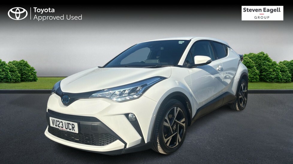 Toyota C-Hr 1.8 Vvt-h Design Cvt Euro 6 Ss VU23UCR White #3