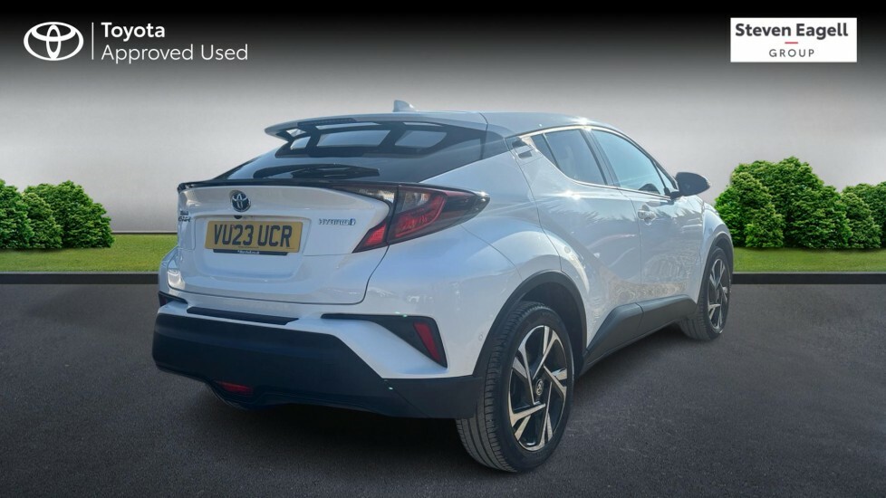 Toyota C-Hr 1.8 Vvt-h Design Cvt Euro 6 Ss VU23UCR White #2