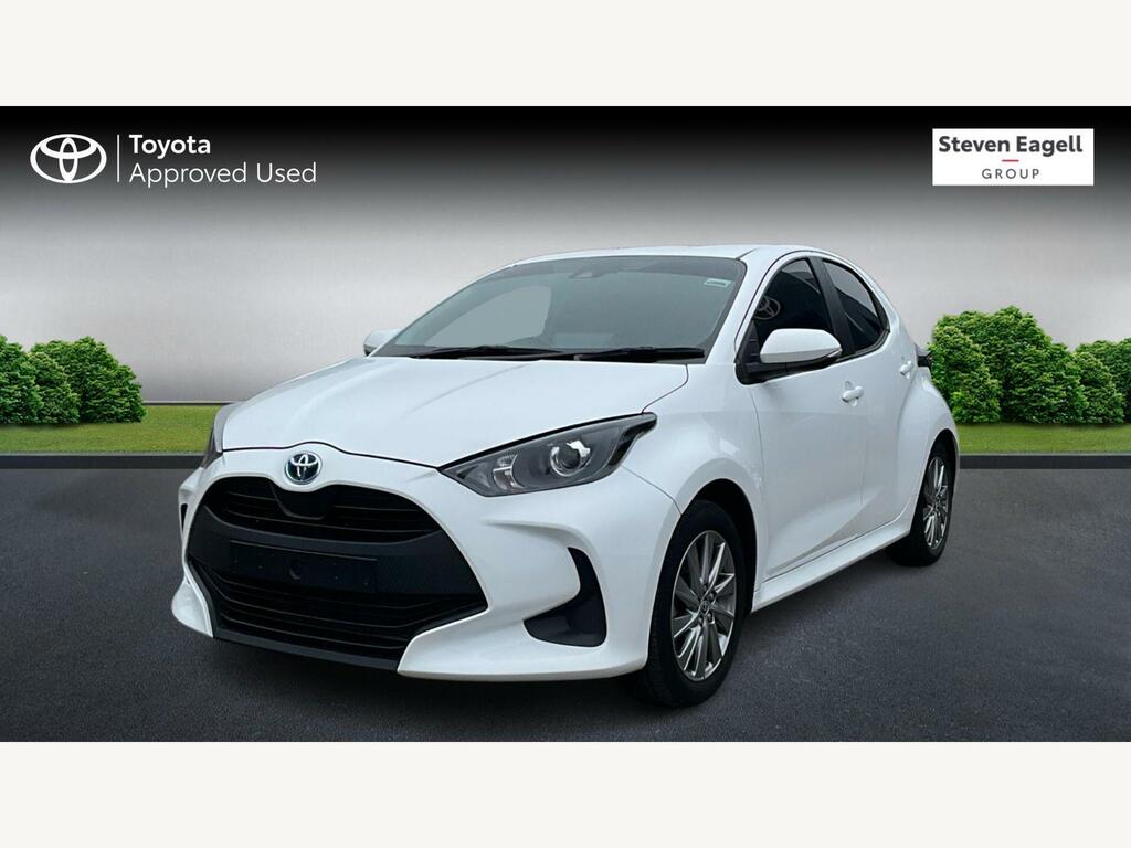 Toyota Yaris 1.5 Vvt-h Icon E-cvt Euro 6 Ss BA73YWH White #3