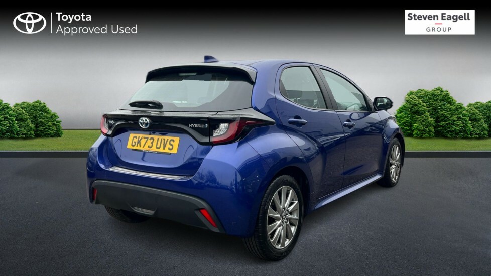 Toyota Yaris 1.5 Vvt-h Icon E-cvt Euro 6 Ss GK73UVS Blue #2
