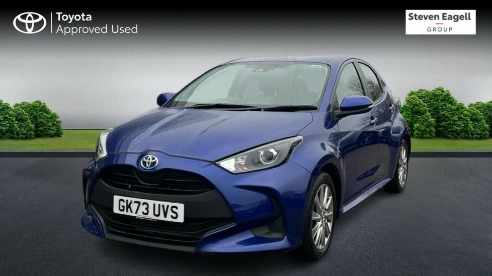 Toyota Yaris 1.5 Vvt-h Icon E-cvt Euro 6 Ss GK73UVS Blue #3