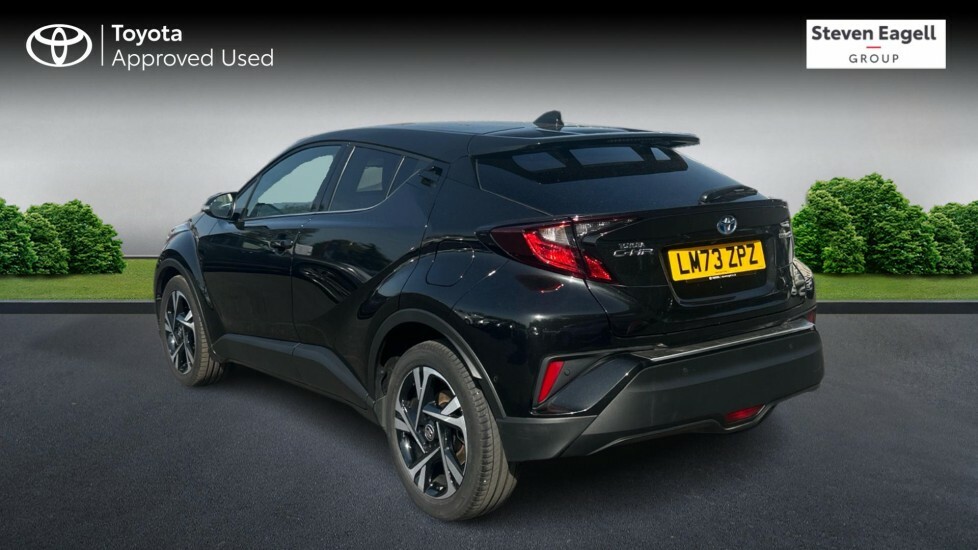 Toyota C-Hr 1.8 Vvt-h Design Cvt Euro 6 Ss LM73ZPZ Black #4