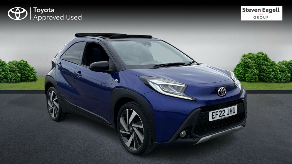 Toyota Aygo X 1.0 Vvt-i Exclusive X-shift Euro 6 Ss Blue