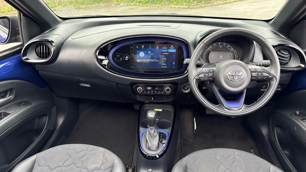 Toyota Aygo X 1.0 Vvt-i Exclusive X-shift Euro 6 Ss EF22JHU Blue #5