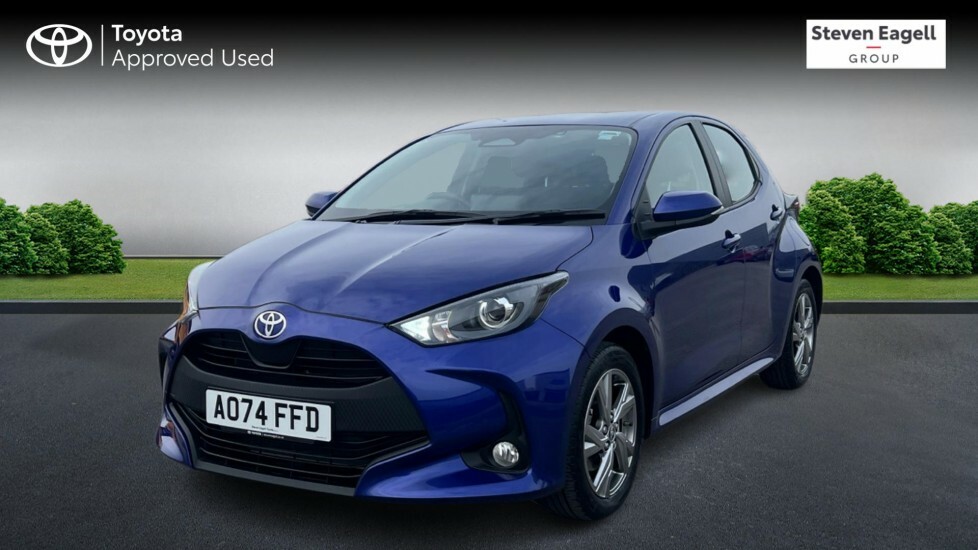 Toyota Yaris 1.5 Vvt-h Icon E-cvt Euro 6 Ss AO74FFD Blue #3