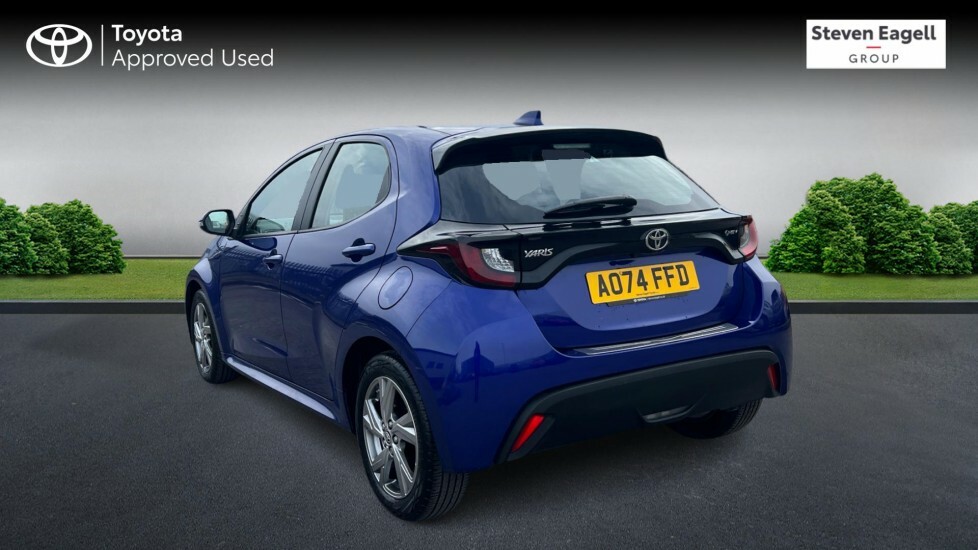 Toyota Yaris 1.5 Vvt-h Icon E-cvt Euro 6 Ss AO74FFD Blue #4