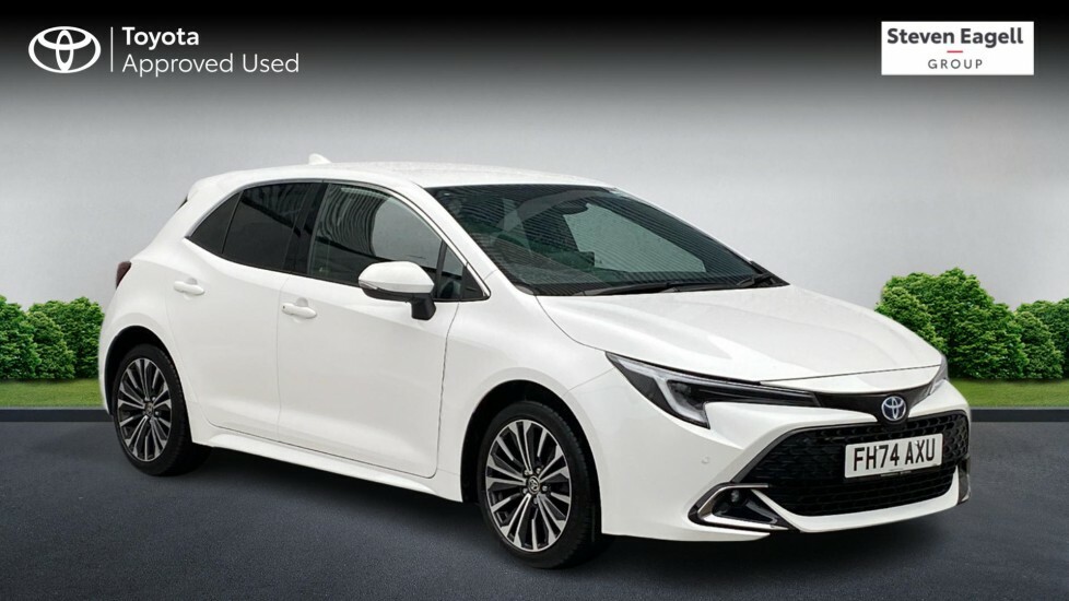 Toyota Corolla 1.8 Vvt-h Design Cvt Euro 6 Ss White