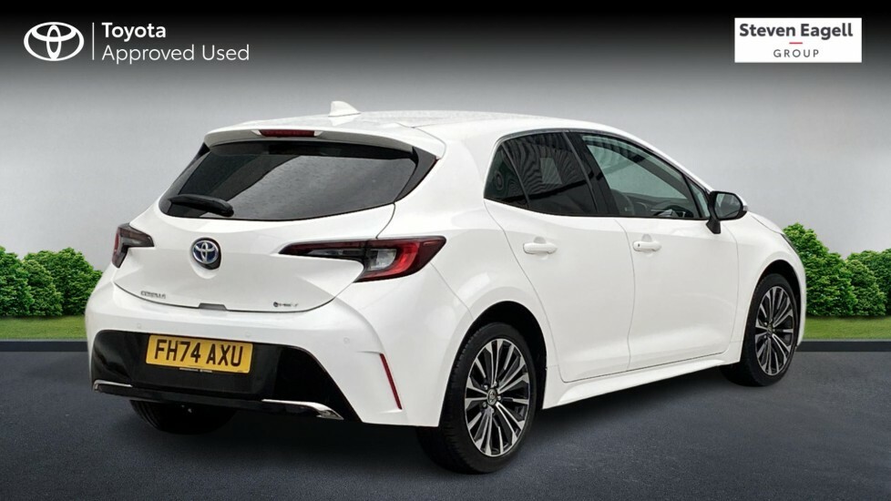 Toyota Corolla 1.8 Vvt-h Design Cvt Euro 6 Ss FH74AXU White #2