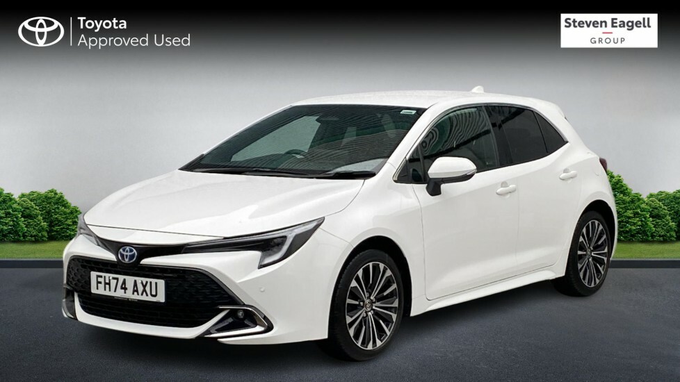 Toyota Corolla 1.8 Vvt-h Design Cvt Euro 6 Ss FH74AXU White #3