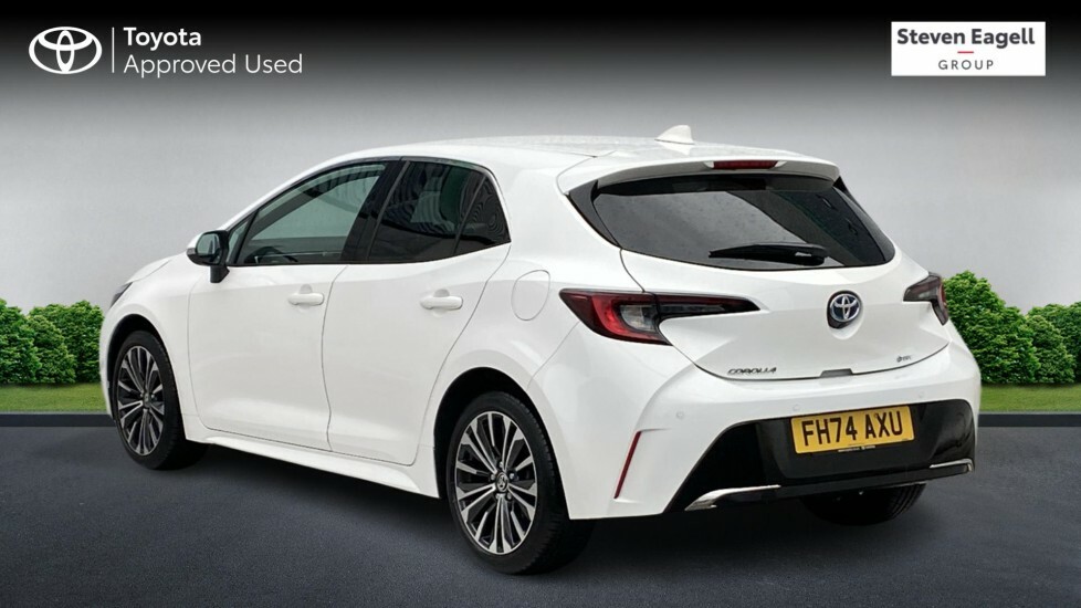 Toyota Corolla 1.8 Vvt-h Design Cvt Euro 6 Ss FH74AXU White #4