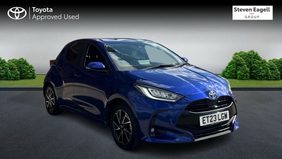 Toyota Yaris 1.5 Vvt-h Design Hatchback Hybrid E-cvt Blue