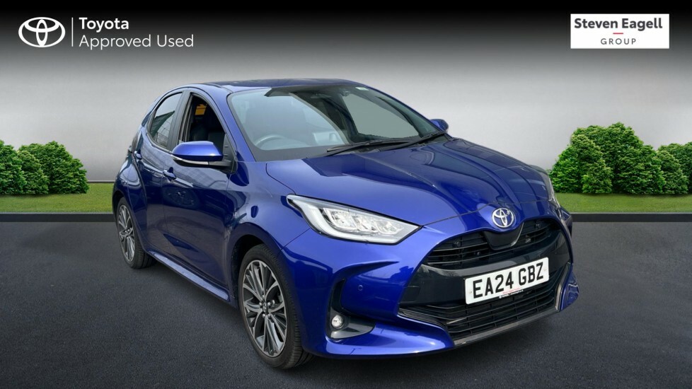 Toyota Yaris 1.5 Vvt-h Excel Hatchback Hybrid E-cvt Blue