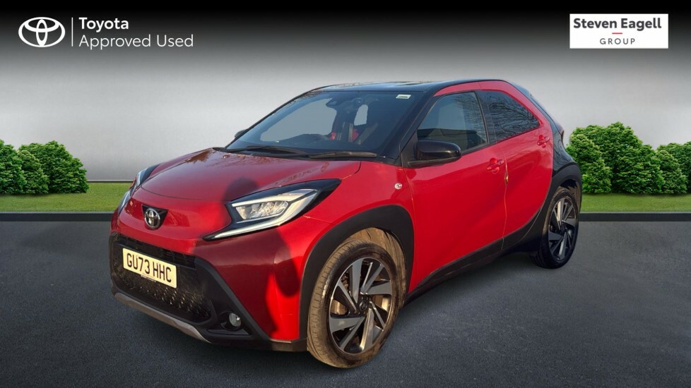 Toyota Aygo X 1.0 Vvt-i Exclusive Euro 6 Ss GU73HHC Red #3