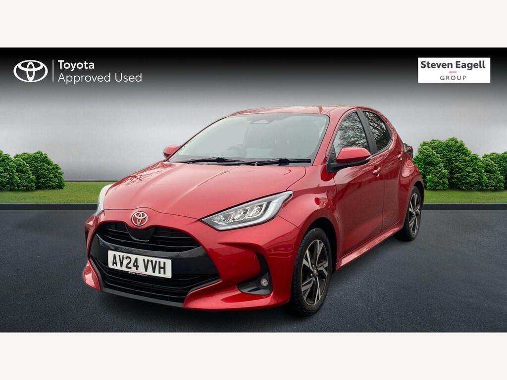 Toyota Yaris 1.5 Vvt-h Design E-cvt Euro 6 Ss AV24VVH Red #3